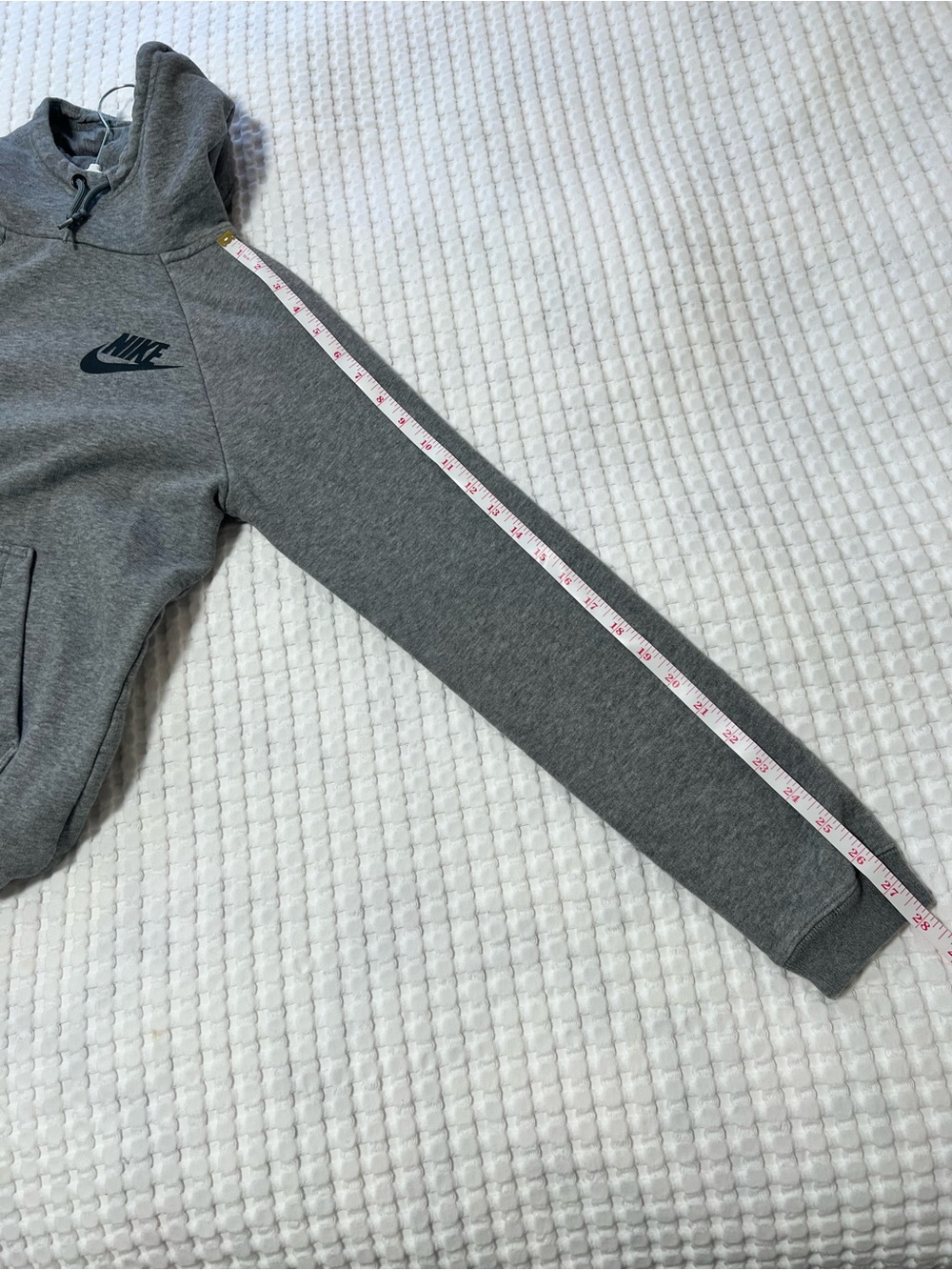Nike Gray Pullover Hoodie - Picture 9 of 9